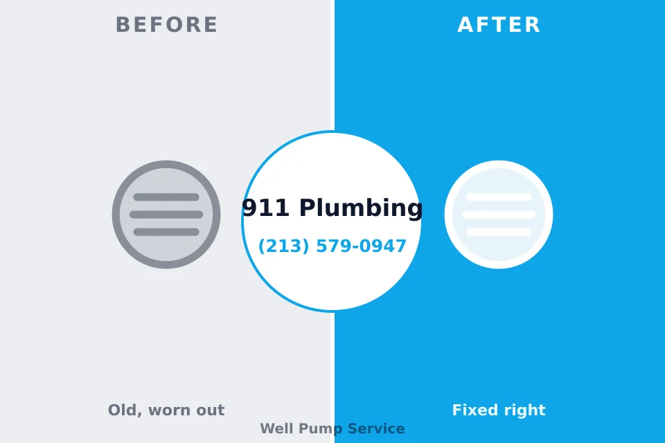 Before and after: plumbing repair Maysville, GA